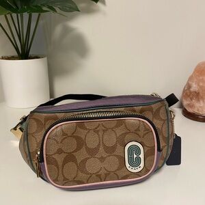 Vintage Coach Fanny Pack - Signature Brown